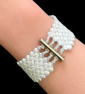 Herringbone Bracelet - Moonlit