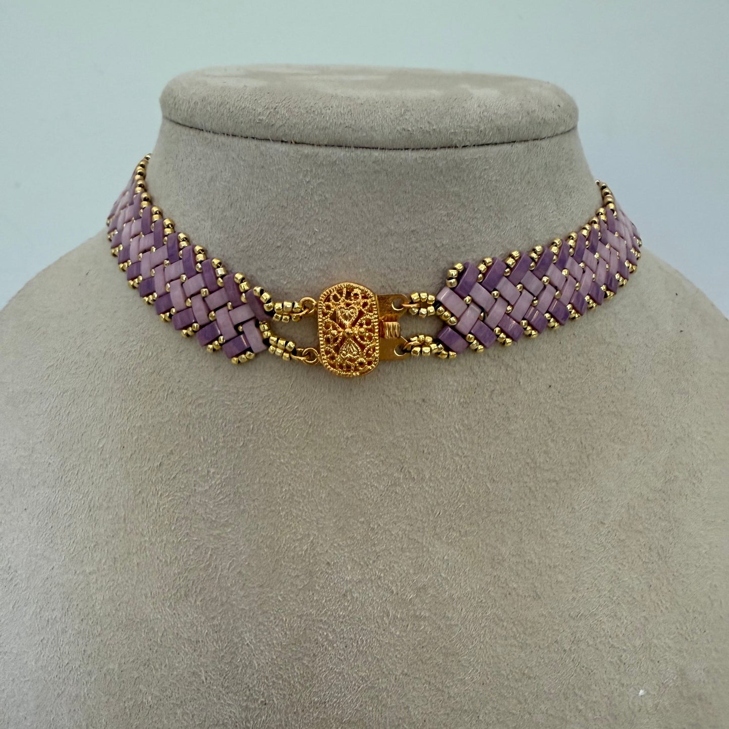 Herringbone - Orchid