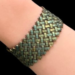 Herringbone Bracelet - Patina