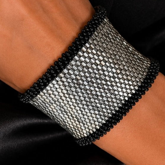 Midnight Mesh Cuff - Starlight