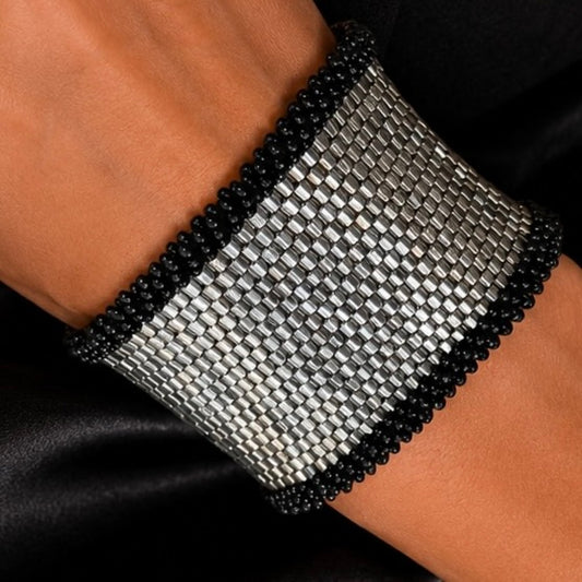 Midnight Mesh Cuff - Starlight