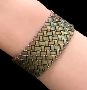 Herringbone Bracelet - Burnished