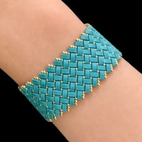 Herringbone Bracelet - Oasis
