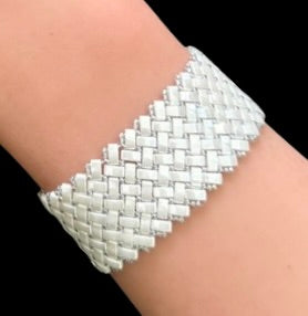 Herringbone Bracelet - Moonlit