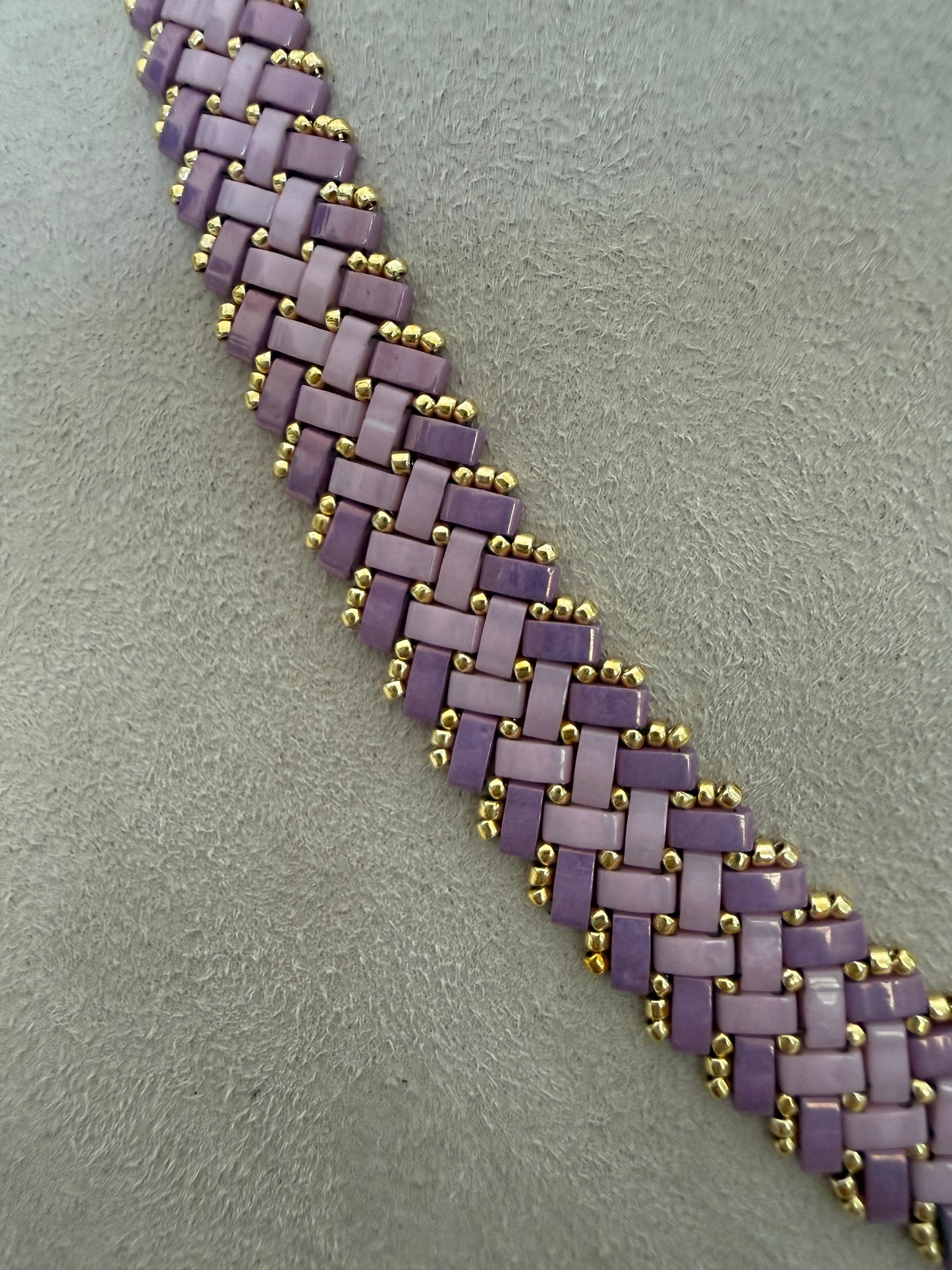 Herringbone  - Orchid